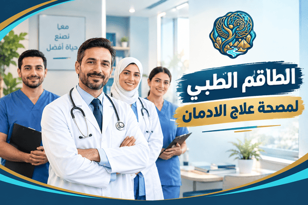 الطاقم الطبي لمصحة علاج الادمان