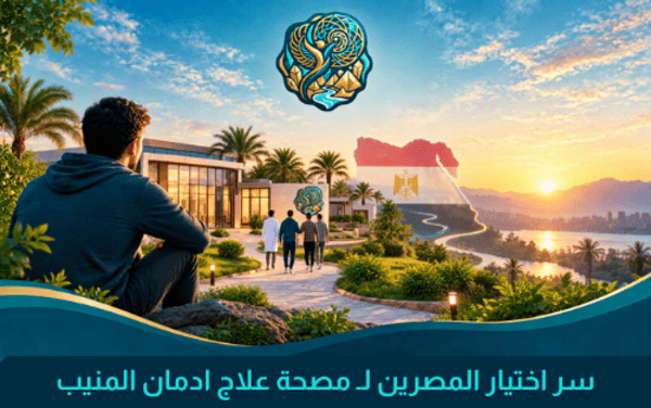 سر اختيار المصرين لـ مصحة علاج ادمان المنيب سر اختيار المصرين لـ مصحة علاج ادمان المنيب