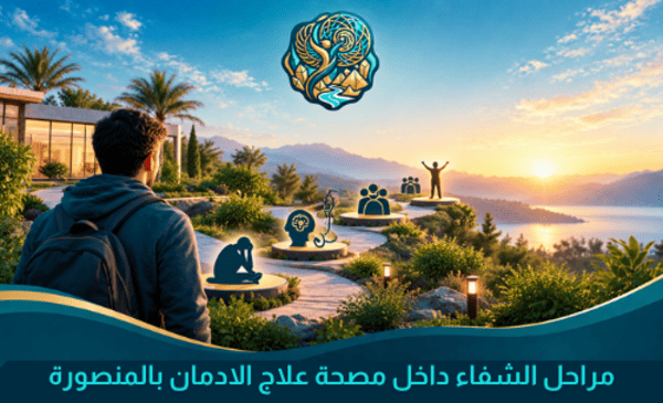 مراحل الشفاء داخل مصحة علاج الادمان بالمنصورة